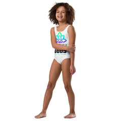 All-Over Print Kids Swimsuit