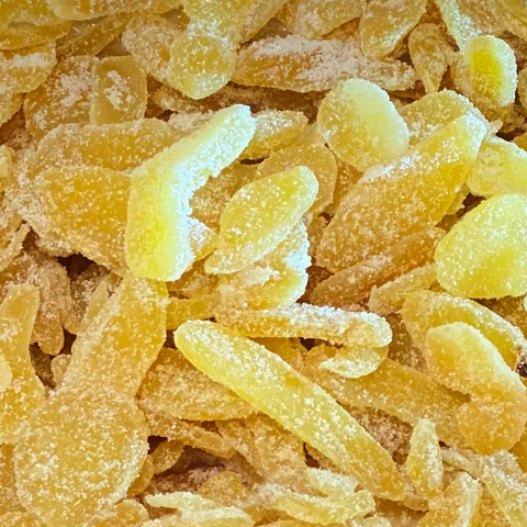 Ginger Crystallized Slices